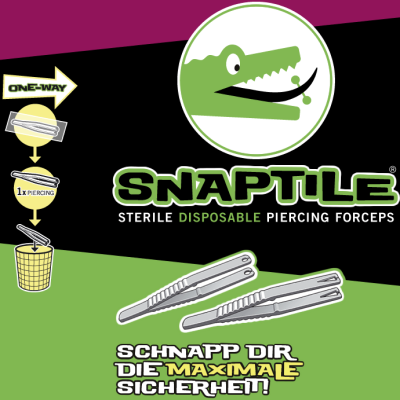 Snaptile | Oval Forcepts - Spenderkarton
