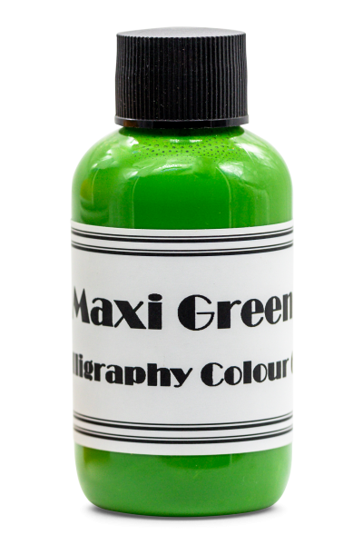 Calligraphic Colours | Maxi Green