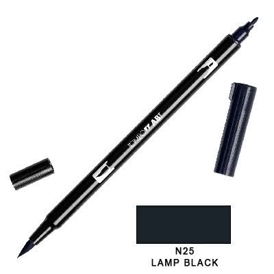 Tombow - ABT Dual Brush [N25 Lamp Black]